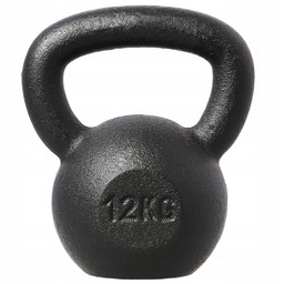 Kettlebelle Hms 12 kg czarny