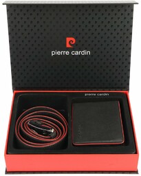 Zestaw portfel i pasek do spodni Pierre Cardin