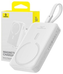 Baseus Powerbank magnetyczny Magnetic Mini 10000mAh, USB-C 30W
