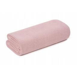 Koc Bambusowy Otulacz Powder Pink 100X100 My Memi