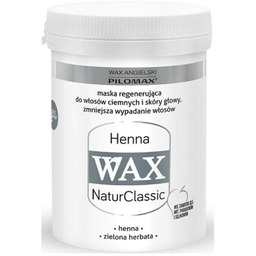 WAX Henna Maska regenerująca do włosów ciemnych, 480