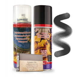 Renowator Czarny z Gumką do Zamszu i Impregnatem