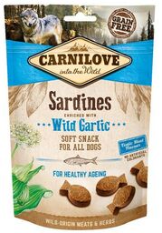 Carnilove Soft M.Snack Sardines+Wil.Garl. pies 200g