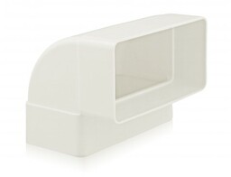 Kolano wentylacyjne 90 plastikowe narożnik wewnętrzny 110x55mm (060)