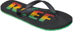 japonki męskie REEF SWITCHFOOT PRINTS Rasta/Black