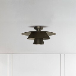 Lampa sufitowa Plato Luminex, możliwość ściemniania, aluminiowy /