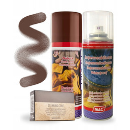 Renowator Brązowy z Gumką do Zamszu i Impregnatem