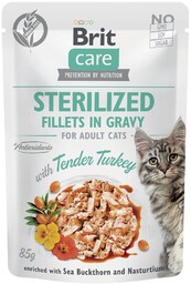 BRIT CARE Fillets in Gravy Pouch Sterilized