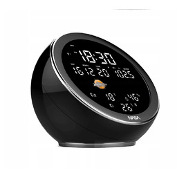 Nasa Stacja Pogody Pogodowa Głośnik Radio / Czarny