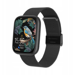 Smartwatch Forever SW-330 Zegarek Menu Pl Damski czarny