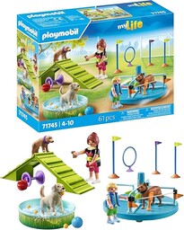 PLAYMOBIL My Life Plac zabaw dla psów Zabawka