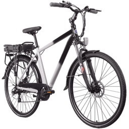 Rower elektryczny LANCIA Ypsilon Estro Szaro-czarny