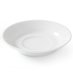 Zestaw Spodek do filiżanki kawy herbaty Optima biała