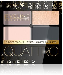 Eveline Quattro, paleta 4 cieni do powiek, 02