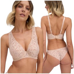 Biustonosz Alles Sugar Dune M Bralette Beż -