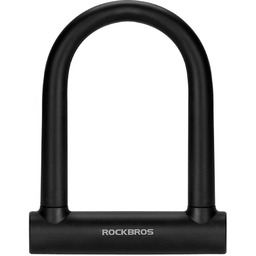 Zapięcie rowerowe Rockbros RKS610-BK U-lock - czarne