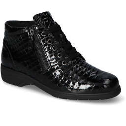 Botki Caprice 9-25152-41/014 Czarne croco
