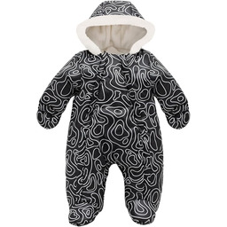 Pinokio Kombinezon zimowy, 100% poliester, czarny, unisex, rozmiar