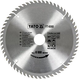 YATO Tarcza do cięcia YT-6068 210 mm