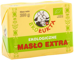 Eko Łukta Ekologiczne masło ekstra kostka 82 %