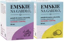 Ziołolek Emskie na gardło pastylki do ssania