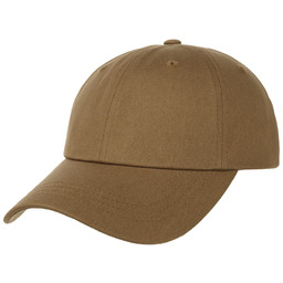 Czapka Low Profile Cotton Strapback, ciemnobeżowy, One Size