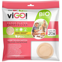 VIGO Talerz papierowy 7312222 23 cm (20 sztuk)