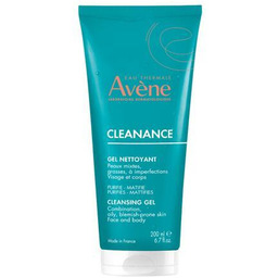 AVENE CLEANANCE Żel oczyszczający, matujący, 200ml