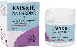 Ziołolek Emskie na gardło pastylki do ssania