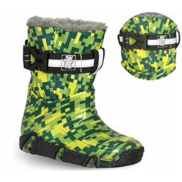 Zetpol ciepłe kozaczki śniegowce buty zimowe dla chłopca