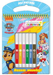 Psi Patrol Ulubione kolorowanki 2 Razem weselej!