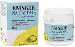 Ziołolek Emskie na gardło pastylki do ssania