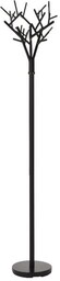 Wieszak stojący czarny mat 180 cm W56