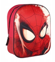 SPIDERMAN MARVEL Plecak plecaczek przedszkolny 3D wypukły Cerda