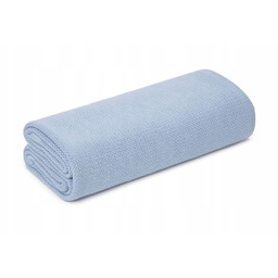 Koc Bambusowy Otulacz Niebieski Baby Blue 100X100 My