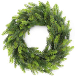 Wianek świąteczny na drzwi Loire 45cm zielony