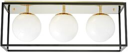 NOWOCZESNA LAMPA SUFITOWA ZŁOTY PLAFON MALDINI W3