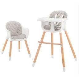 Krzesełko do karmienia Sienna szare