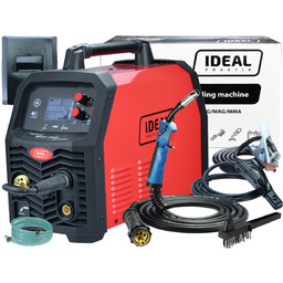 Półautomat Spawarka Migomat Tecnomig 205 LCD Synergic Alu