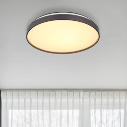 Globo Lampa sufitowa LED Eclypse, antracyt, Ø 48