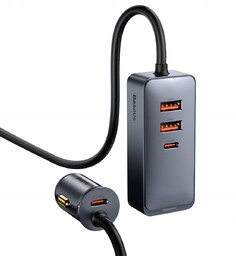 Szybka Ładowarka Samochodowa Baseus 4X Usb Qc 4.0