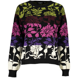 CZARNY SWETER DESIGUAL DAMSKI