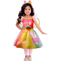 Strój Świnka Peppa Rainbow Dress, rozm. 3-4 lat