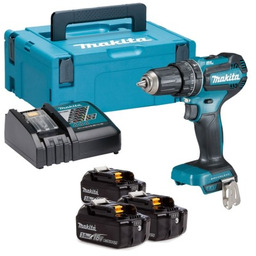 MAKITA DHP485RF3J - Wiertarko-wkrętarka udarowa