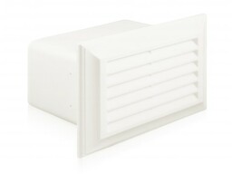 Kratka zakończeniowa na kanał plastikowy płaski 110x55mm (WP571WH)