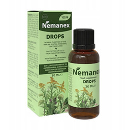 Nemanex Drops krople 30 ml Cynk Biotyna Karczoch