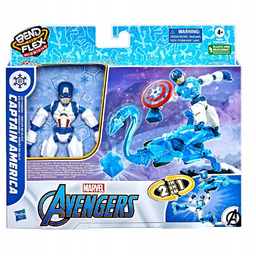 Zestaw figurek Marvel Avengers Captain America Ice Mission