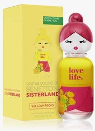 United Colors Of Benetton Sisterland Yellow Peony, Woda