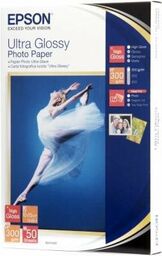 Papier Epson Ultra Glossy Photo Paper,10x15, 300g/m2, 50