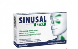 Sinusal Extra, sprzyja oczyszczaniu dróg oddechowych, 60 tabl.